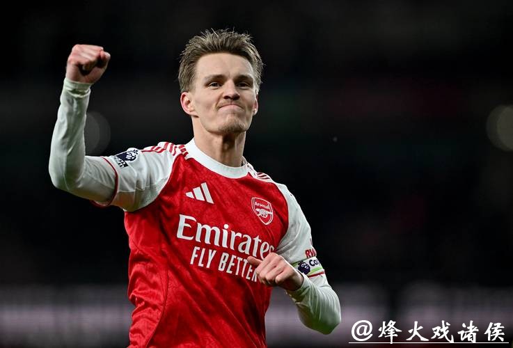 英超-厄德高破门赖斯造乌龙 阿森纳2-1力克布赖顿